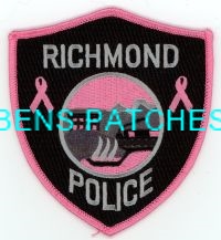 CALIFORNIA,RICHMOND POLICE BREAST CANCER AWARENESS 1
